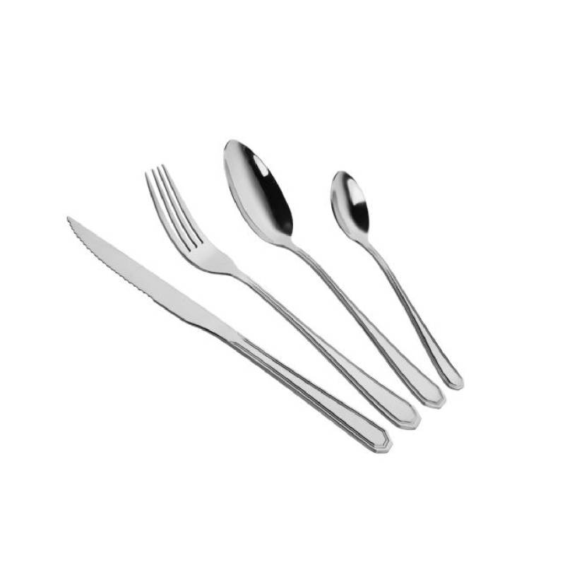 Kremer Paris Set De Cubierto 24 Piezas Silver Kr1014