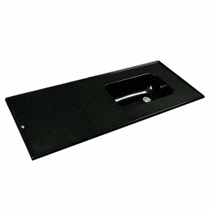 Durafort Mesada 1.40X60 S/Zocalo Reversible Negro Mm523 Linea Sorrento-Salerno-Potenza