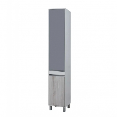 Ricchezze Sorrento Despensero Multiuso 0.45 2 Puertas Cascina-Gris