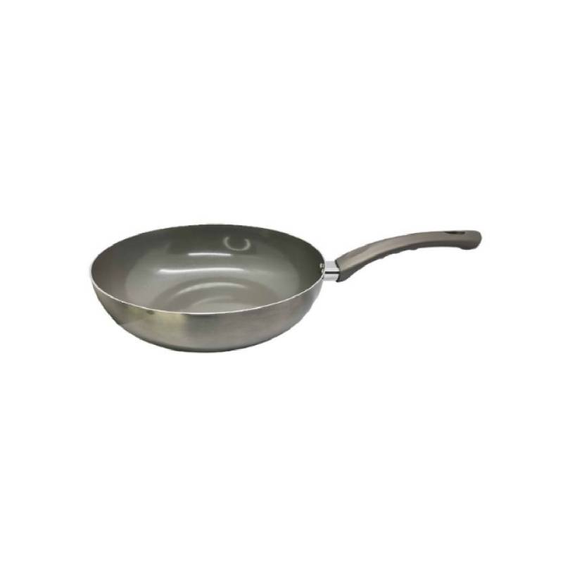 Larhaus Volt Wok 28 Cm Grey Lh1012