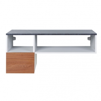 Ricchezze Mesina Rack Comodin Aereo 0.90 1 Cajon Pietra Cognac