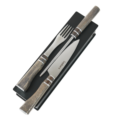 Capibara Set X3 Cuchillo Tenedor Chaira K30017
