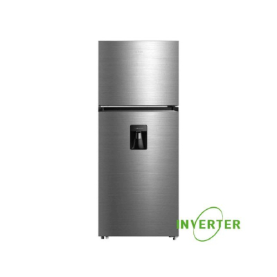 Midea Heladera 412 Lts Mdrt580Mte46Adw No Frost Inverter Inox C/Dispenser