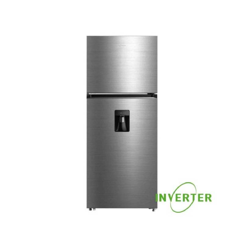 Midea Heladera 412 Lts Mdrt580Mte46Adw No Frost Inverter Inox C/Dispenser