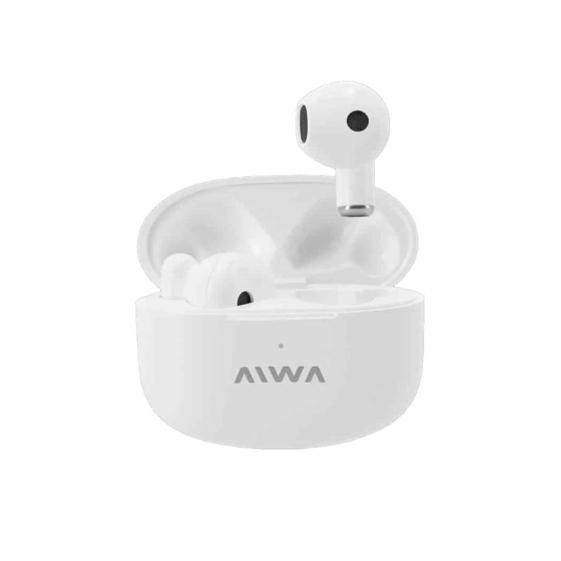 Aiwa Auriculares Inalambricos 250Mah Twa-80B Blanco