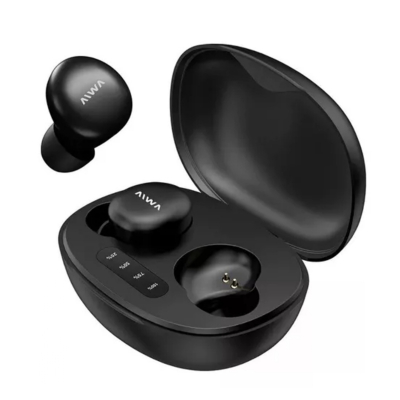 Aiwa Auriculares Inalambricos 250Mah Twa-90N Negro