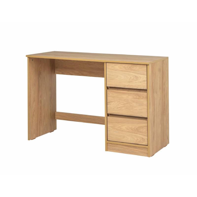 Ricchezze Mesina Escritorio 1.09 3 Cajones Hickory Natural