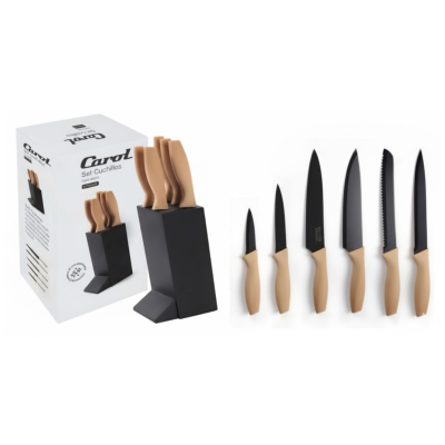 Carol Set De Cuchillos X 5 C/Taco 14060