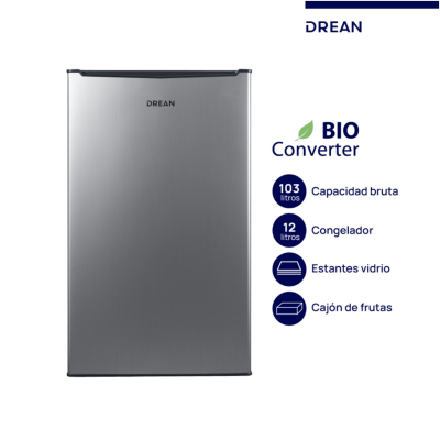 Drean Heladera Bajo Mesada 103 Lts Rdf04Lgas0 Inox