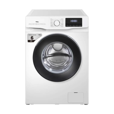 Tcl Lavarropas Frontal 6Kg Inverter P606Flw Blanco
