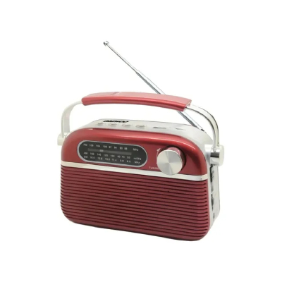 Daewoo Radio Dual Retro Am/Fm C/Bluetooth Roja Dirh221Rd