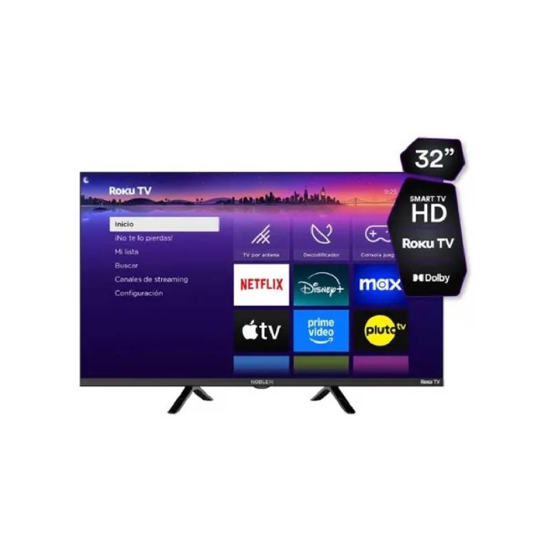 Noblex Televisor Led 32 Hd Smart Roku Dr32X3000