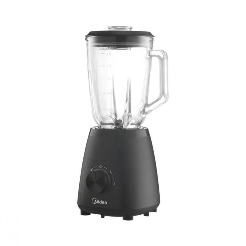 Midea Licuadora 600W Jarra Plastico Negra Tb-Mb06Bar1
